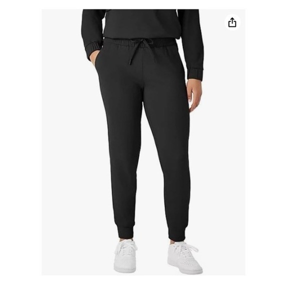 Member's Mark Pants - Member's Mark Travel‎ Jogger Womens XL Black NWOT Soft Stretch Travel Comfort